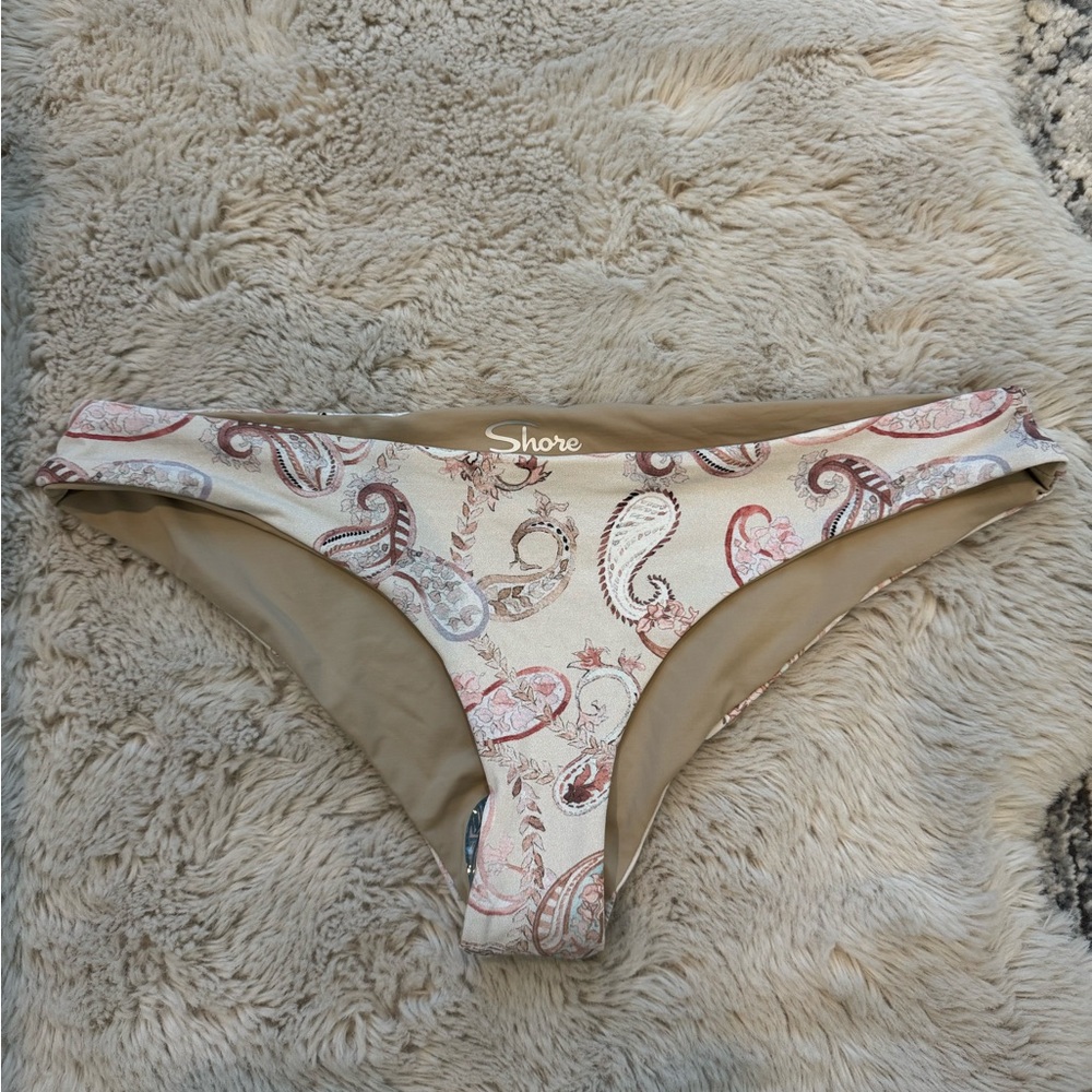 Shore Paisley cheeky Bikini Bottom